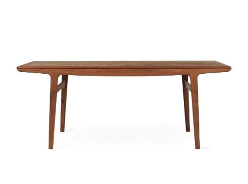 Warm Nordic Evermore Dining Table Fixed Top L: 190 cm - Oiled Teak 