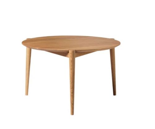 FDB Møbler D102 Søs Sofabord Ø: 70 cm - Naturolieret Eg
