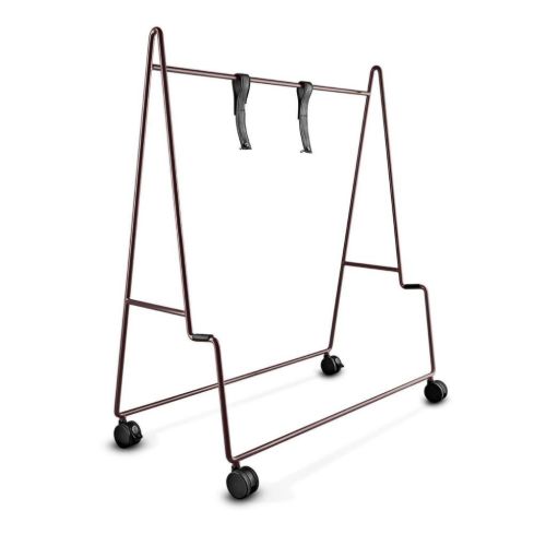 Please Wait To Be Seated Carry Tv Stander H: 92 cm - Fig Purple M/Hjul