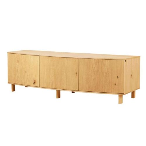 Skovby SM411 TV/Hi-Fi Lowboard 149x45 cm - Naturolieret Vild Eg