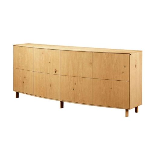 Skovby SM414 Skænk 197x46x80 cm - Naturolieret Vild Eg