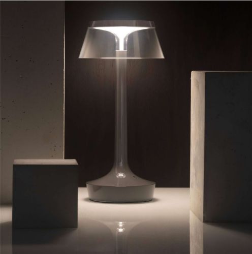 FLOS Bon Jour Unplugged H: 27 cm - Stormy Grey