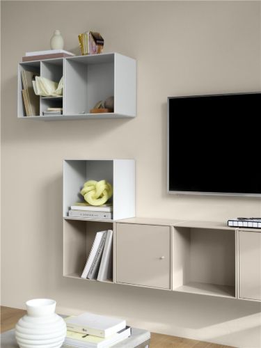 Montana QS Mini 1002 Modul med Hylder 35x35 cm - 168 Clay