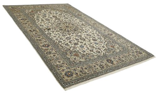 Rezas Keshan Fine Gulvtæppe 194x308 cm - Bomuld/Multi