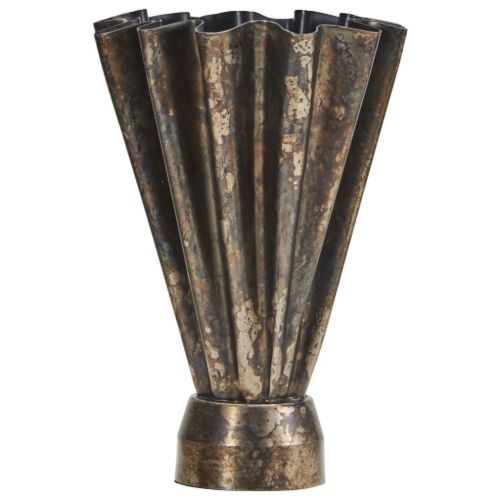 House Doctor Flood vase H: 33 cm - Jern/Antik Brun