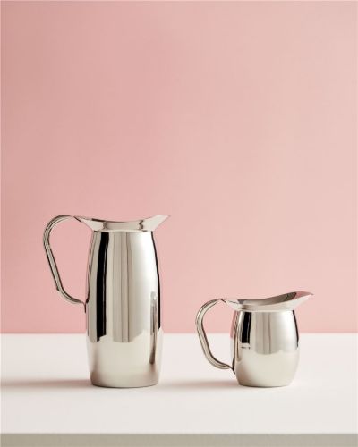 HAY Indian Steel Pitcher Tall H: 19,5 cm - Stainless Steel 
