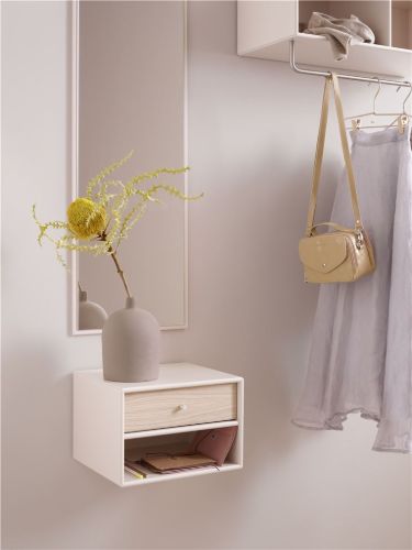 Montana Selection Dash Sengebord m. Ophængsbeslag 35,4x24x30 cm - 38 Snow