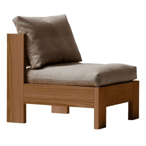 Form & Refine Icon Lounge Chair H: 62,5 cm - Fyrretræ/Uld