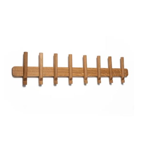 Kristian Juul Otto Knagerække Large m. 8 Knager L: 73,5  cm - Eg