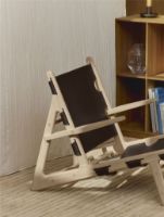 Billede af Fredericia Furniture 2229 Børge Mogensen Limited Edition Jagtstolen 75-Års Jubilæum - Olieret Ask/Mørkebrun Læder