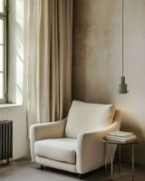 Billede af DCW Editions Chaumont Pendel Ø: 19 cm - Rustfrit Stål/Green