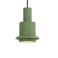 Billede af DCW Editions Chaumont Pendel Ø: 15 cm - Rustfrit Stål/Green