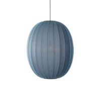 Billede af Made By Hand Knit-Wit Oval High Pendant Ø: 65 cm - Blue Stone
