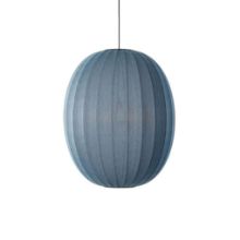 Billede af Made By Hand Knit-Wit Oval High Pendant Ø: 65 cm - Blue Stone