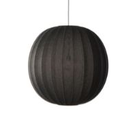 Billede af Made By Hand Knit-Wit Round Pendant Ø: 75 cm - Black
