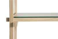 Billede af HAY Woody Column Lav 2.0 B: 206,5 cm - Sæbebehandlet Eg/Glas