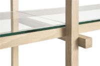 Billede af HAY Woody Column Lav 2.0 B: 206,5 cm - Sæbebehandlet Eg/Glas