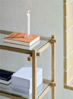 Billede af HAY Woody Column Lav 2.0 B: 206,5 cm - Sæbebehandlet Eg/Glas