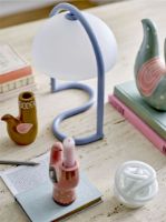 Billede af Bloomingville Favour Bordlampe H: 29,5 cm - Blå/Akryl