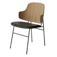 Billede af Audo Copenhagen The Penguin Dining Chair H: 82 cm - Natural Oak/DAKAR 0842