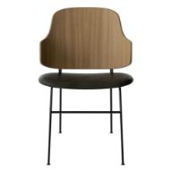 Billede af Audo Copenhagen The Penguin Dining Chair H: 82 cm - Natural Oak/DAKAR 0842