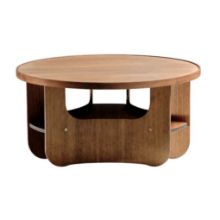 Billede af Bent Hansen Vido Sofabord Ø: 81,5 cm - Røget Eg