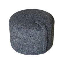 Billede af We Do Wood Designbite Pouf Small H: 42 cm - Polyester/Denim