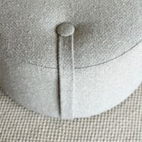 Billede af We Do Wood Designbite Pouf Large H: 33 cm - Polyester/Natural