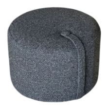 Billede af We Do Wood Designbite Pouf Large H: 33 cm - Polyester/Denim