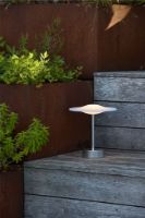 Billede af Piet Hein Sinus 22 Portable Bordlampe H: 25 cm - Aluminium/Steel