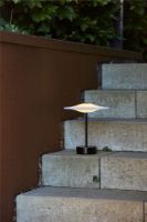 Billede af Piet Hein Sinus 22 Portable Bordlampe H: 25 cm - Aluminium/Black