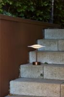 Billede af Piet Hein Sinus 22 Portable Bordlampe H: 25 cm - Aluminium/Aged Bronze