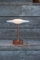 Billede af Piet Hein Sinus 22 Portable Bordlampe H: 25 cm - Aluminium/Copper