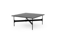 Billede af Wendelbo Floema Square Sofabord L: 80 cm - Sort marmor