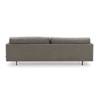 Billede af Wendelbo Maho 2,5 Seater Modul 40 L: 230 cm - Sortlakeret Stål/Roco Col. 10