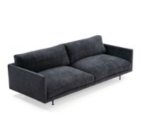 Billede af Wendelbo Maho 2,5 Seater Modul 40 L: 230 cm - Sortlakeret Stål/Roco Col. 18