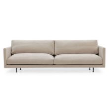 Billede af Wendelbo Maho 2,5 Seater Modul 40 L: 230 cm - Sortlakeret Stål/Roco Col. 16