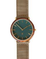 Billede af Hemverk Armbåndsur Ø: 40 mm - Graham Conifer/Taupe Nylon