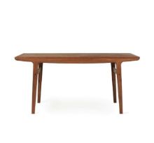Billede af Warm Nordic Evermore Dining Table Fixed Top L: 160 cm - Oiled Teak 