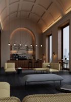 Billede af Woud Nakki Lobby Chaise Longue Right Module L: 150 cm - Bordeaux Rød