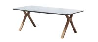 Billede af Andersen Furniture Space Udtræksbord, 220x95x74 cm - Eg/Hvid laminat

