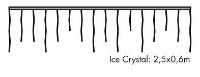 Billede af Sirius Tech-Line Ice Crystal Supplement Set 100 LED Lys