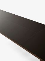 Billede af &Tradition Patch HW2 Extendable Table 240x100 cm - Oiled Oak w. Beige Arizona 0748 Fenix Nano Laminate & Brass