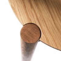 Billede af FDB Møbler D102 Søs Sofabord Ø: 70 cm - Naturolieret Eg