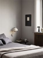 Billede af &Tradition Flowerpot VP8 Væglampe Ø: 23 cm - Grey Beige 