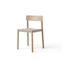 Billede af &Tradition TK1 Betty Chair SH: 47cm - Oak/Natural Linen 