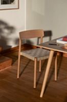 Billede af &Tradition TK1 Betty Chair SH: 47cm - Oak/Natural Linen 