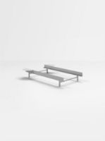 Billede af Moebe Adjustable Bed Frame 179x90/180 cm - Stainless Steel
