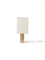 Billede af Audo Copenhagen Nonna Table Lamp H: 49 cm - Travertine/Sand