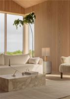 Billede af Audo Copenhagen Nonna Table Lamp H: 49 cm - Travertine/Sand